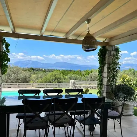 Aegean Retreat For 6 Pool & Evia Views Near Athens *