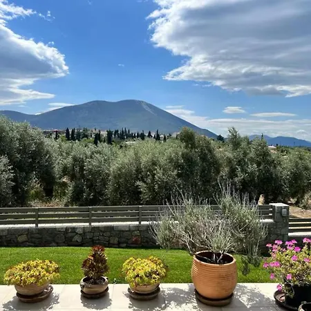 度假居 Aegean Retreat For 6 Pool & Evia Views Near Athens Saint Minas